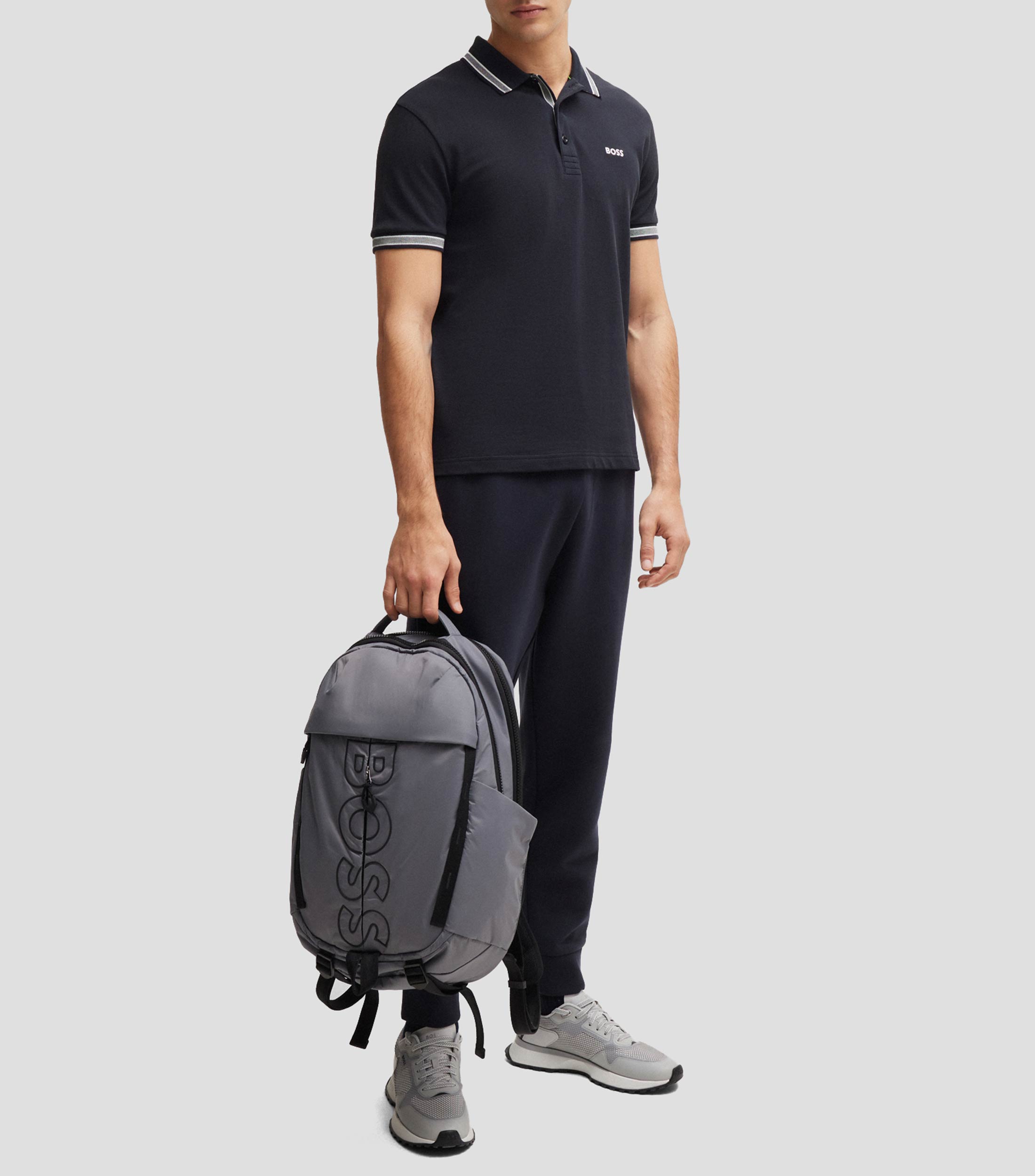 Playera tipo Polo Paddy manga corta Hombre